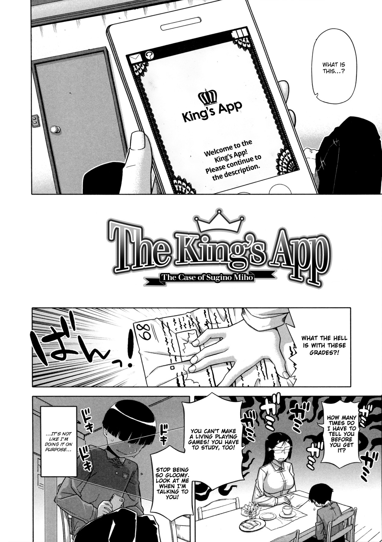 Hentai Manga Comic-King's App-Read-10